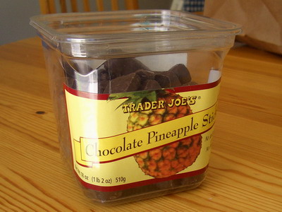 Chocolate Pineapple Sticks