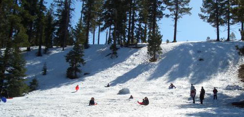 sledding